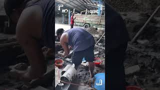 pemasangan IPAL domestik. tim fiber glass jombang