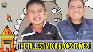 Mega Bloks I Pretend Play Making the Biggest Blocks Castle I Target 🇺🇸