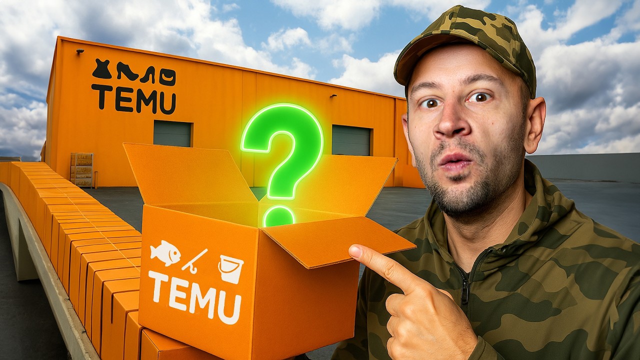 ZAMÓWIŁEM TANI SPRZĘT WĘDKARSKI Z TEMU...