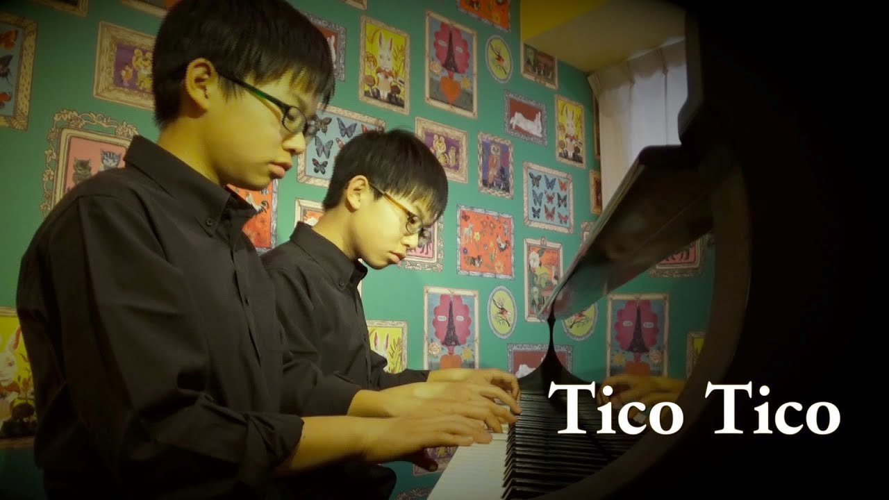 ティコ・ティコ/ピアノ連弾/Tico Tico No Fuba/Zequinha Abreu/Piano four hands/Disney - Saludos Amigos