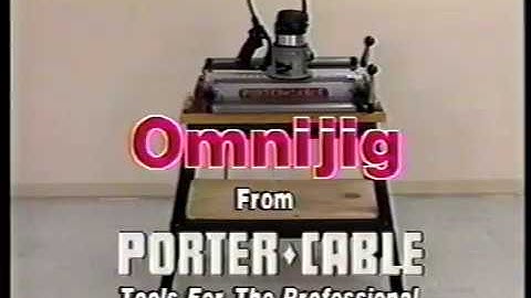 Porter Cable Omnijig 5116 Dovetail Machine Instructional Video part 4 of 4