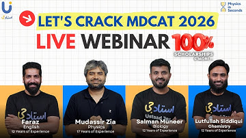 Free MDCAT 2026 Live Webinar - Let