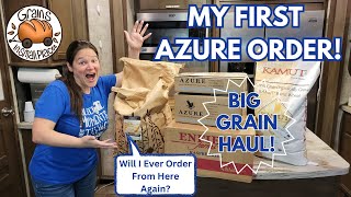 Azure Standard Haul  Big Wheat Berry Haul!