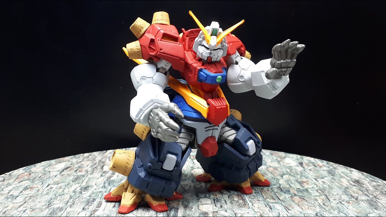 Devil Gundam EX19 by Bandai Converge Shokugan figure deformed