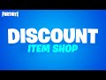 Item Shop Discount Announcement
