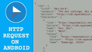 HTTP request on android with HTTP request shortcut app screenshot 4