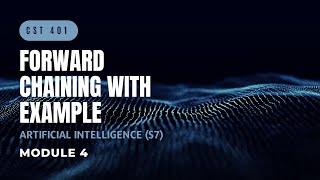 Forward Chaining with Example | CST401 | AI MODULE 4 | KTU | Anna Thomas | SJCET