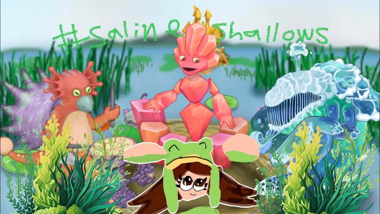 This is my submission for the #SalineShallowsCollab for @Strombylan I tried :)