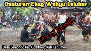 Janturan Ebeg Wahyu Leluhur Kesenian Tradisional Kuda Lumping.Desa Semondo Gombong Kebumen.