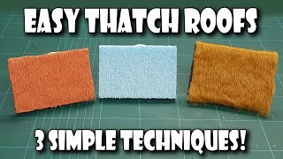 Modelling Thatch Roofing