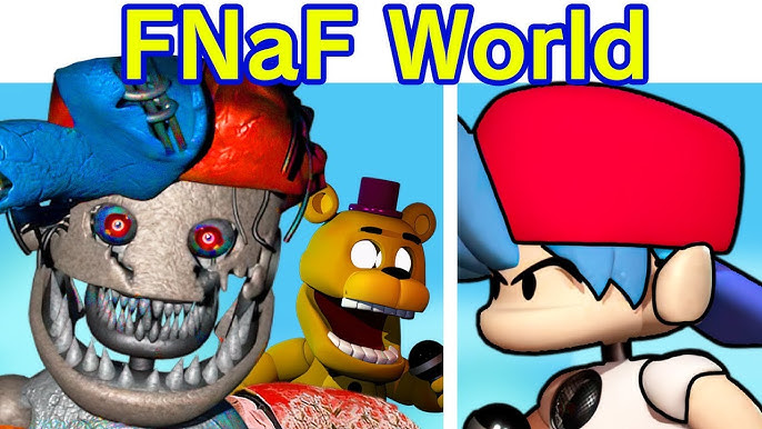 FNF World: A FNaF World FNF Mod! - Play FNF World: A FNaF World FNF Mod!  Online on KBHGames