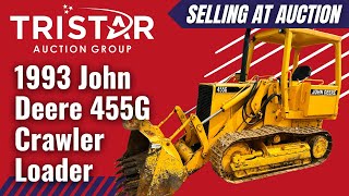 1993 John Deere 455G Crawler Loader (3503) - Selling at auction