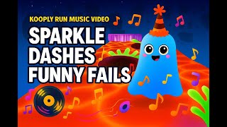 Kooply Run Gameplay Music Video: Sparkle Dashes ✨ Funny Fails! Best Moments & Fun Beats screenshot 2