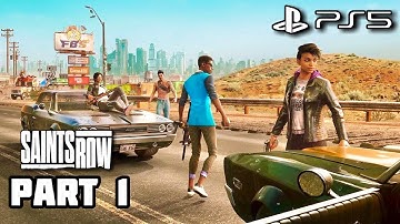 SAINTS ROW PS5 Gameplay Walkthrough - Part 1 [4K 60FPS]