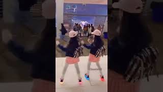 Cute Korean Twins Dancing Before School Short