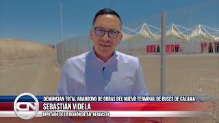 14 feb 2023 Luego de todos estos años terminal de buses de Calama contnpua sin estar terminado