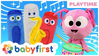 playtime coloring musical instruments toddler learning video w color crew gaagaa babyfirst tv