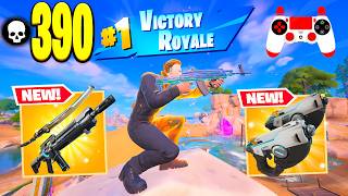 390 Elimination Squads vs Squads on the NEW Map! Fortnite Gameplay (Chapter 7)