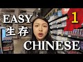 生存中文|逛超市(上),简单中文的可理解输入