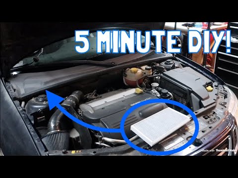 Saab 9-3 Quick Fix – Cabin Air Filter Replacement