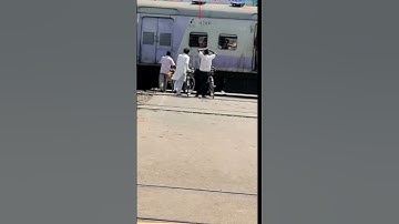 Running Train | Irresponsible people | Indian railway #shorts #ytshorts #railway