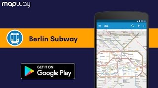 Berlin U-Bahn/ Subway on Android - Mapway screenshot 1