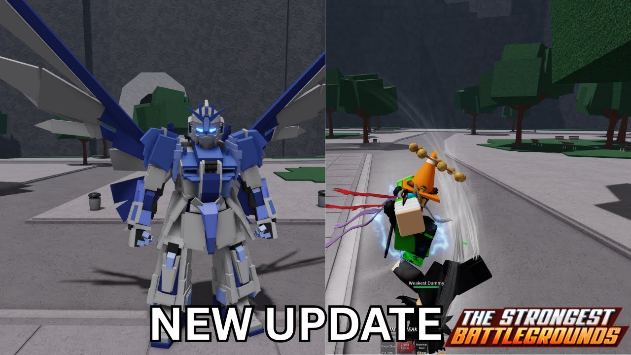 NEW TSB UPDATE The Strongest Battlegrounds - YouTube