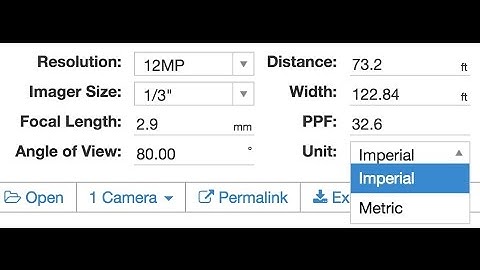 Pixels Per Foot (PPF) vs Pixels Per Meter (PPM)