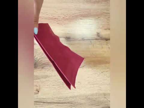 Как красиво и быстро сложить салфетку для сервировки стола 🤗