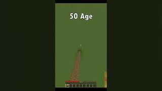 Minecraft -1 Age In Genius ( Ajr World's Smallest Violin ) #Shorts