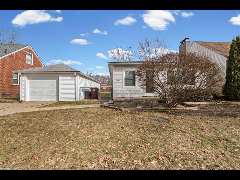 25208 Comfort Street, Center Line, MI home video tour