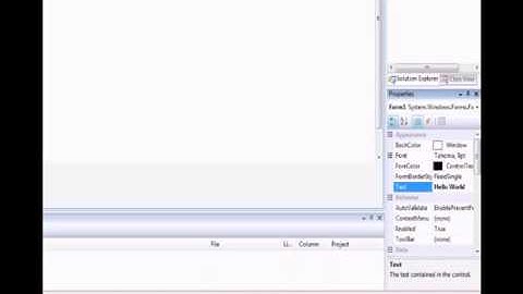 Visual Studio 2008 Tutorial  Creating Your First Windows Mobile Device Application