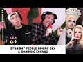Straight People Having Sex &amp; Drinking Eggnog with Trixie and Katya | The Bald and the Beautiful
