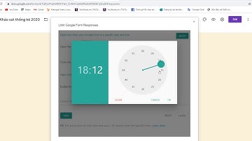 Làm sao để đóng bài Biểu mẫu hay bài khảo sát của Google biểu mẫu tự động