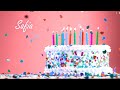 Joyeux Anniversaire Safia 