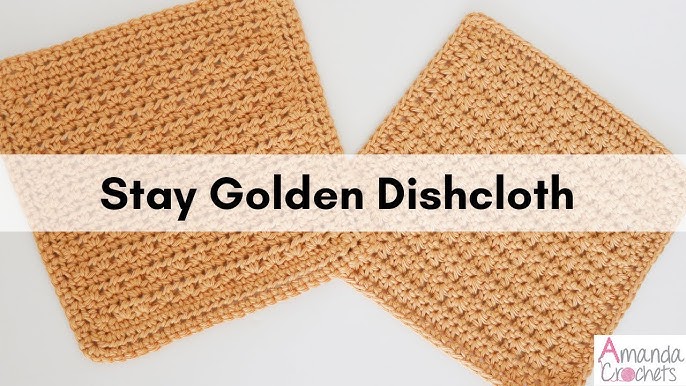 Knobby Dishcloth #101 – Instructions