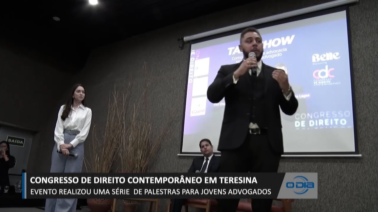 Congresso de Direito Contemporâneo em Teresina fala para jovens advogados 23 10 2023