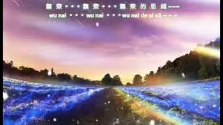 Wu nai de si xu [無奈的思緒] karaoke no vocal female  女版伴奏