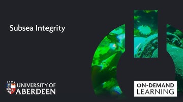 Subsea Integrity - Online short course