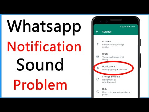 Whatsapp Notification Sound Problem Solve
