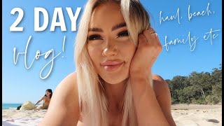 Spend 2 Days With Me / White Fox Try On Haul, Beach Day & More!