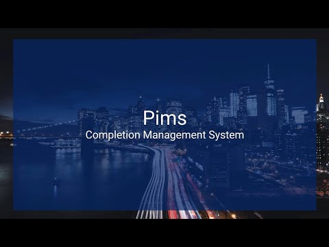 Pims Completion Management System