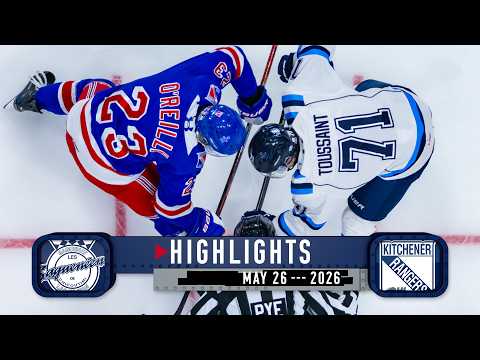 Game Highlights | Sagueneens vs Rangers - May 26th, 2026 [Memorial Cup - Game 5]