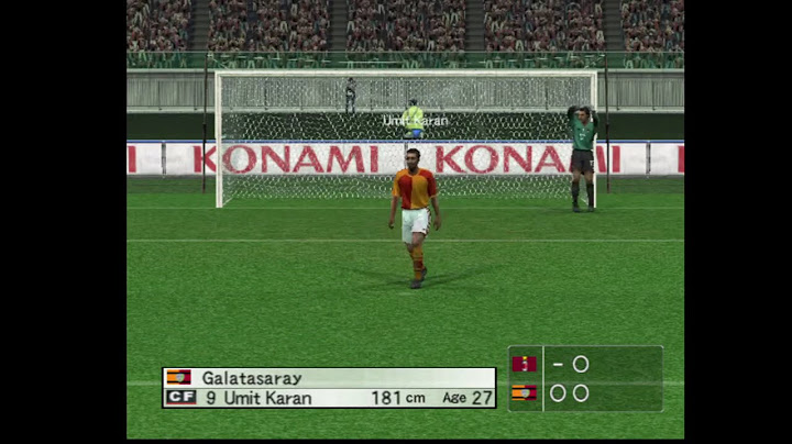 Şampiyon Galatasaray - Galatasaray ile Kupa Serüveni - Pro Evolution Soccer 4