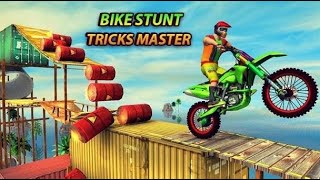 Bike Stunts - Extreme - Gameplay Android game - Bikes stunt I GAMES WITH MOBILE screenshot 3