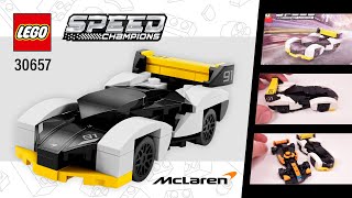 LEGO® Speed Champions McLaren Solus GT (30657)[95 pcs] Review @TopBrickBuilderReviews