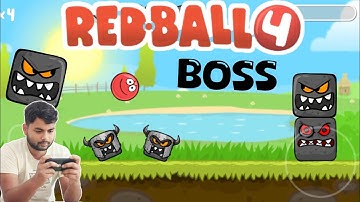 Red Ball 4 Part 6 | Green Hills Adventure | Levels 15, Boss Level