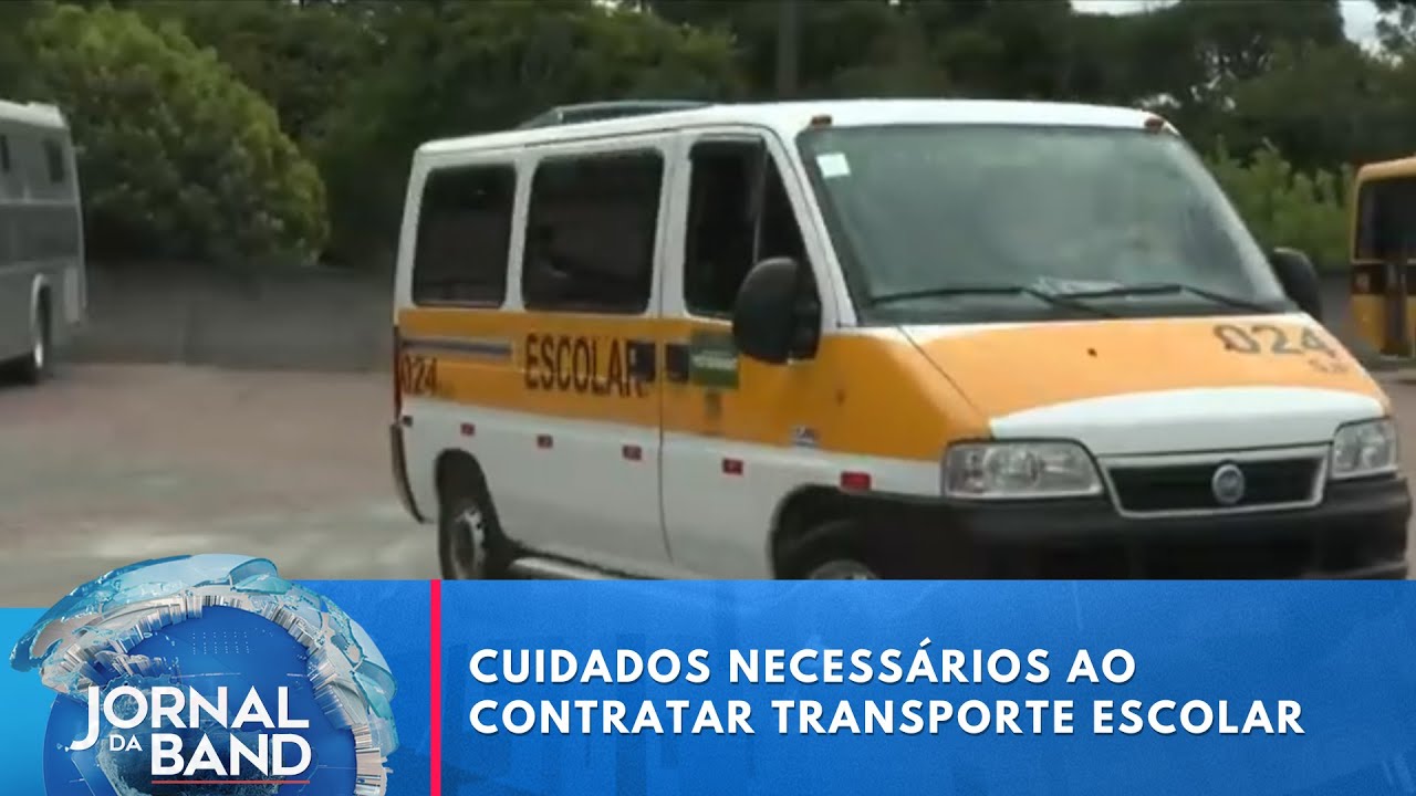Veja cuidados ao contratar transporte escolar | Jornal da Band