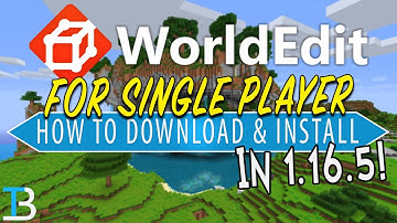 How To Download & Install World Edit in Minecraft Single Player (1.16.5)
