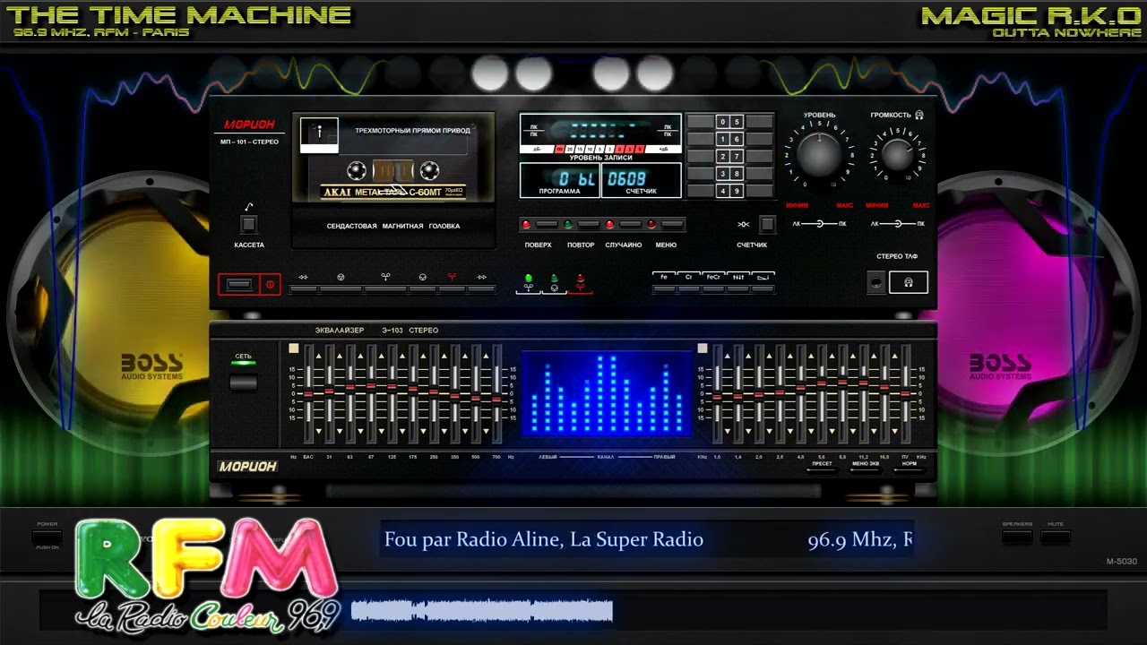 96.9 Mhz, RFM (1984) Mix Show avec RLP Le Scratcheur Fou - YouTube